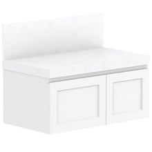 London 900mm Wall Hung Single Vanity